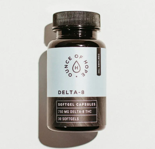 25mg Delta 8 Softgel Capsules / 30ct